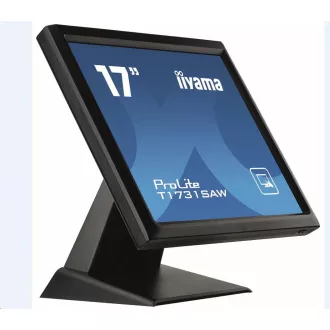 Iiyama ProLite T1731SAW-B5, 43,2 cm (17''), SAW, črna