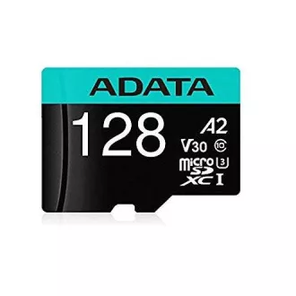 Kartica ADATA MicroSDXC 128GB Premier Pro UHS-I V30S (R:100/W:80 MB/s)   adapter SD