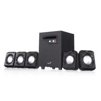 GENIUS zvočniki SW-5.1 1020 v2, 26 W, črni GENIUS zvočniki SW-5.1 1020 v2, 26 W, črni