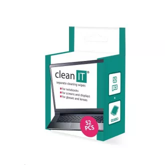 CLEAN IT Robčki za mokro čiščenje 52 kosov