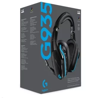 Logitech Gaming Headset G935, brezžične gaming slušalke 7.1, LIGHTSYNC - EMEA