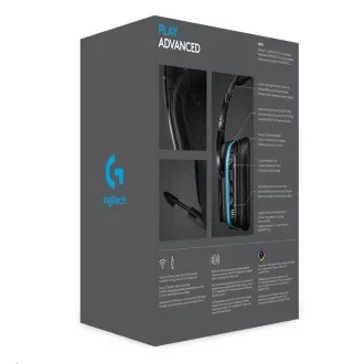 Logitech Gaming Headset G935, brezžične gaming slušalke 7.1, LIGHTSYNC - EMEA