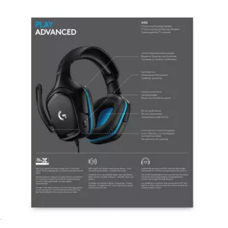 Logitech Gaming Headset G432 7.1 Wired