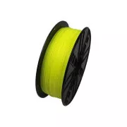 GEMBIRD Tiskarska vrvica (filament) PLA, 1, 75mm, 1kg, fluorescenčna, rumena