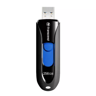 TRANSCEND Flash disk 256 GB JetFlash®790, USB 3.1 (R:100/W:40 MB/s), črna/modra TRANSCEND Flash disk 256 GB JetFlash®790, USB 3.1 (R:100/W:40 MB/s), črna/modra