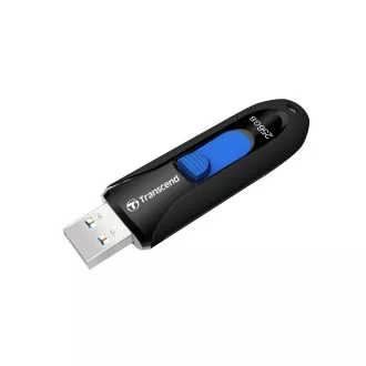 TRANSCEND Flash disk 256 GB JetFlash®790, USB 3.1 (R:100/W:40 MB/s), črna/modra TRANSCEND Flash disk 256 GB JetFlash®790, USB 3.1 (R:100/W:40 MB/s), črna/modra