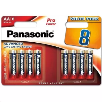 PANASONIC Pro Power alkalne baterije LR6PPG/8BW AA 1, 5V (Blistr 8pcs) PANASONIC Pro Power alkalne baterije LR6PPG/8BW AA 1, 5V (Blistr 8pcs)