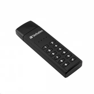 VERBATIM USB 3.0 disk 64 GB - varna tipkovnica (R:160/W:140 MB/s) GDPR VERBATIM USB 3.0 disk 64 GB - varna tipkovnica (R:160/W:140 MB/s) GDPR