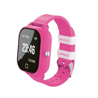 LAMAX WatchY2 Pink - otroška pametna ura