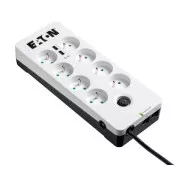 Eaton Protection Box 8 Tel@ USB FR, prenapetostna zaščita, 8 vtičnic, 2x polnilec USB, 1m