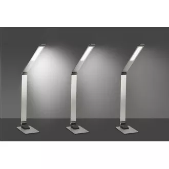Namizna svetilka Solight LED z možnostjo zatemnitve, 11 W, spreminjanje barve, brušeni aluminij, srebrna Namizna svetilka Solight LED z možnostjo zatemnitve, 11 W, spreminjanje barve, brušeni aluminij, srebrna