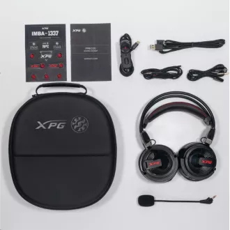 ADATA XPG gaming slušalke PRECOG, črne ADATA XPG gaming slušalke PRECOG, črne