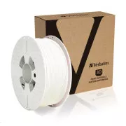 VERBATIM Filament za 3D tiskalnike PLA 1,75 mm, 335 m, 1 kg, bel (OLD PN 55268)