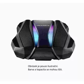 ADATA Zunanji trdi disk 2TB 2, 5" USB 3.2 HD770G, rdeč