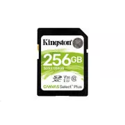 Kingstonova kartica SDXC 256GB SecureDigital Canvas Select Plus (SDXC) 100R 85W Class 10 UHS-I - Razpakirano