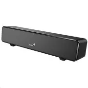 GENIUS USB SoundBar 100/ žični/ 6 W/ USB/ 3, 5" jack/ črn