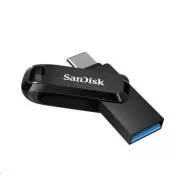 SanDisk Flash disk 256 GB Ultra Dual Drive Go, USB-C 3.2, črn