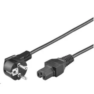 PREMIUMCORD 230V napajalni kabel do računalnika 2m IEC 320 C15 priključek z žlebom