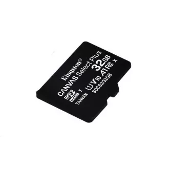 Kartica Kingston MicroSDHC 32GB Canvas Select Plus 100R A1 C10 - 1 kos Kartica Kingston MicroSDHC 32GB Canvas Select Plus 100R A1 C10 - 1 kos