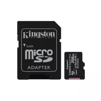 Kartica Kingston MicroSDXC 256 GB Canvas Select Plus 100R A1 C10   adapter SD