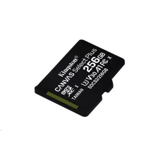 Kingston MicroSDXC 256 GB Canvas Select Plus 100R A1 C10 - 1 kos Kingston MicroSDXC 256 GB Canvas Select Plus 100R A1 C10 - 1 kos