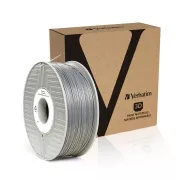 VERBATIM Filament za 3D tiskalnike ABS 1,75 mm, 404 m, 1 kg srebrno/kovinsko siva (OLD PN 55016)