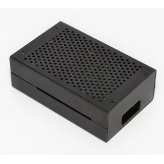 Aluminijasta škatla za Raspberry Pi 4B, črna
