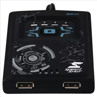 Hama pretvornik miške/tipkovnice "Speedshot Ultimate" za PS4/PS3/Xbox One/Xbox360, siv Hama pretvornik miške/tipkovnice "Speedshot Ultimate" za PS4/PS3/Xbox One/Xbox360, siv