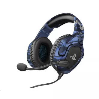 TRUST GXT 488 Forze-B PS4 Gaming Headset - licenca Sony - modra