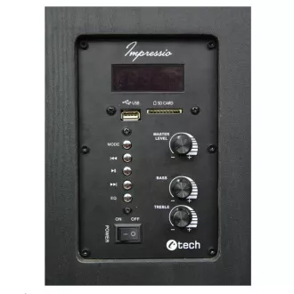 Zvočniki C-TECH Impressio Virtus, stereo, aktivni Zvočniki C-TECH Impressio Virtus, stereo, aktivni