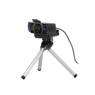 Logitech HD Webcam C920S, kamera z ovitkom - Razpakirano