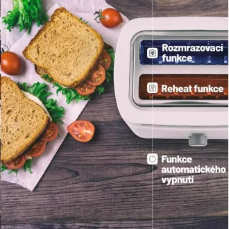 Toaster Lauben T17WS
