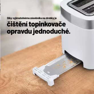 Toaster Lauben T17WS