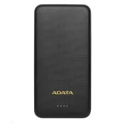 ADATA PowerBank AT10000 - zunanja baterija za mobilne naprave/tablice 10000 mAh, črna