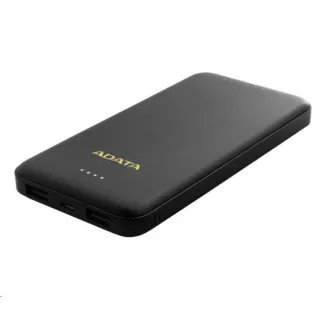ADATA PowerBank AT10000 - zunanja baterija za mobilne naprave/tablice 10000 mAh, črna ADATA PowerBank AT10000 - zunanja baterija za mobilne naprave/tablice 10000 mAh, črna