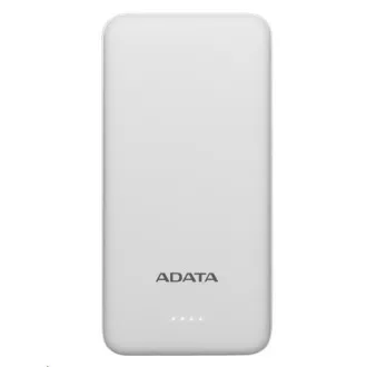 ADATA PowerBank AT10000 - zunanja baterija za mobilni telefon/tablico 10000 mAh, bela ADATA PowerBank AT10000 - zunanja baterija za mobilni telefon/tablico 10000 mAh, bela