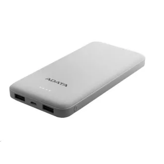 ADATA PowerBank AT10000 - zunanja baterija za mobilni telefon/tablico 10000 mAh, bela ADATA PowerBank AT10000 - zunanja baterija za mobilni telefon/tablico 10000 mAh, bela
