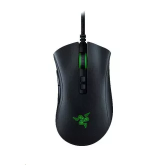 RAZER miška DeathAdder V2, optična, 20.000 dpi, USB, hibridno shranjevanje v oblaku in vgrajeni pomnilnik, RGB
