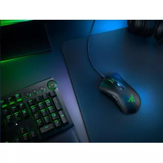 RAZER miška DeathAdder V2, optična, 20.000 dpi, USB, hibridno shranjevanje v oblaku in vgrajeni pomnilnik, RGB
