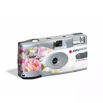 Agfaphoto LeBox Wedding Flash 400/27 - analogni fotoaparat za enkratno uporabo