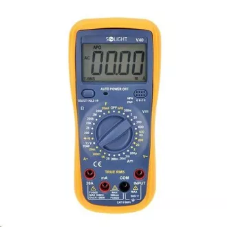 Solight profesionalni multimeter, true RMS