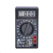 Solight multimeter, max. AC 500 V, max. DC 500V / 10A, test diod, zvočni signal