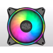 Cooler Master ventilator MasterFan MF120 Halo 3v1, 3x120mm, ARGB, črn