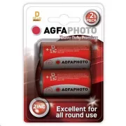 AgfaPhoto cinkova baterija R20/D, blister 2 kosa