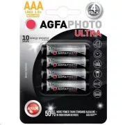 AgfaPhoto Ultra alkalne baterije LR03/AAA, 4 kosi