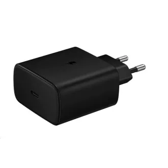 Samsung potovalni polnilnik EP-TA845XBE, Hitro polnjenje 45 W, USB-C, črn