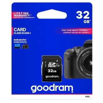 GOODRAM SDHC kartica 32 GB (R:100/W:10 MB/s) UHS-I Class 10