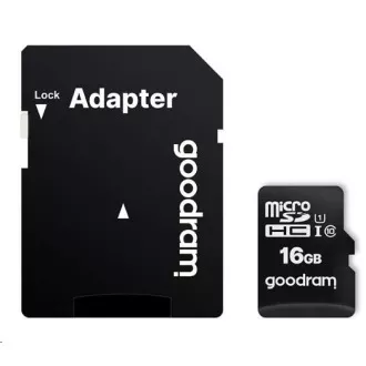 Kartica GOODRAM MicroSDHC 16 GB M1AA, UHS-I Class 10, U1   adapter