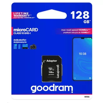 Kartica GOODRAM microSDXC 256 GB M1AA (R:100/W:10 MB/s), UHS-I Class 10, U1   adapter
