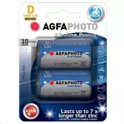 AgfaPhoto Power alkalne baterije LR20/D, blister 2 kosa